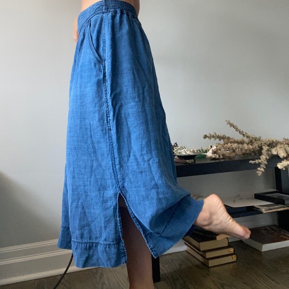 Jean MIDI Skirt - Picture 6 of 8